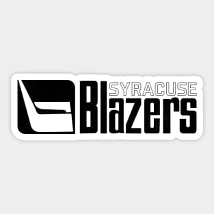 Vintage Syracuse Blazers Hockey 1973 Sticker